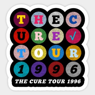 The cure Sticker